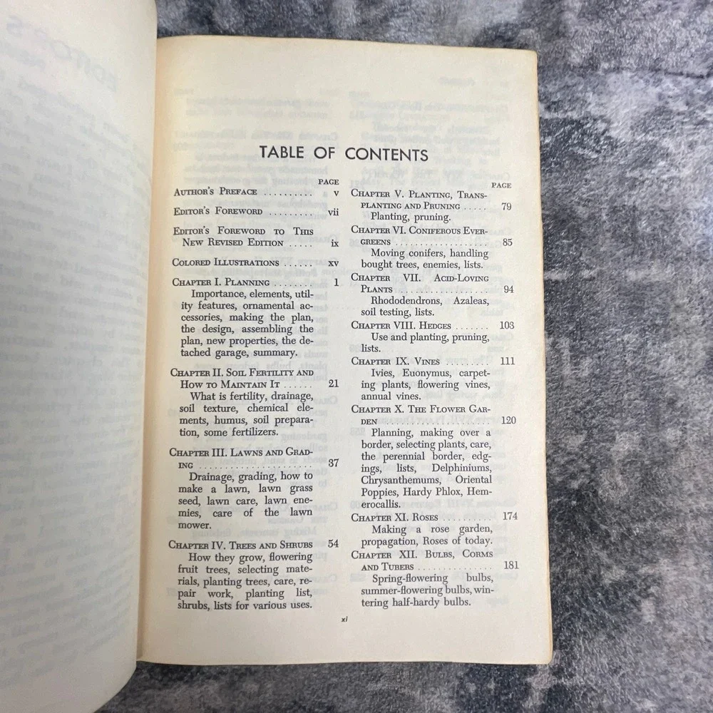 The Complete Book of Garden Magic Biles  J.G. Ferguson Gardening Hardcover Retro
